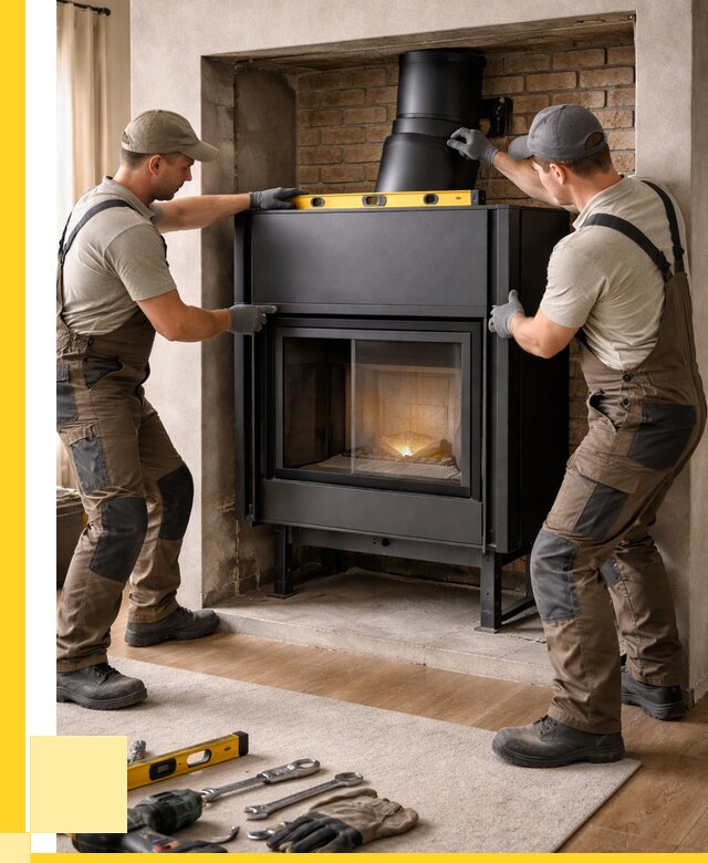 Установка каминных топок в Устях-Куте под ключ от 18535 р. | ЭриданУтк