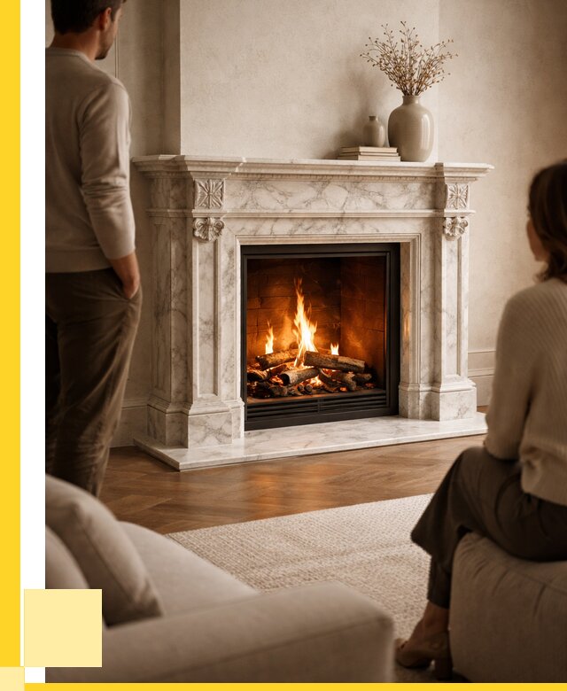 Мраморные камины под ключ в Устях-Куте от 257425 р. | ЭриданУтк