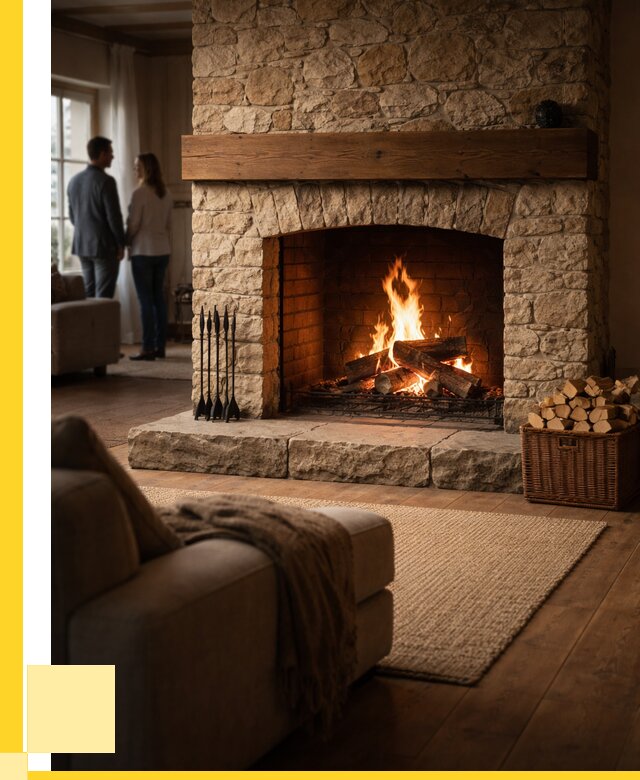 Открытые камины под ключ в Устях-Куте от 154455 р. ЭриданУтк