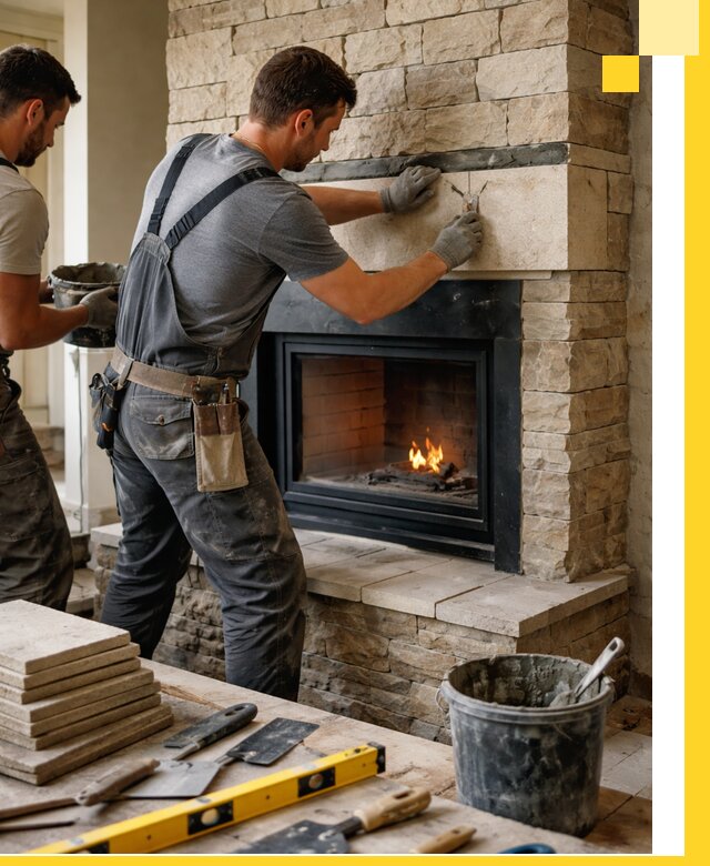 Проектирование и установка открытых каминов в Устях-Куте