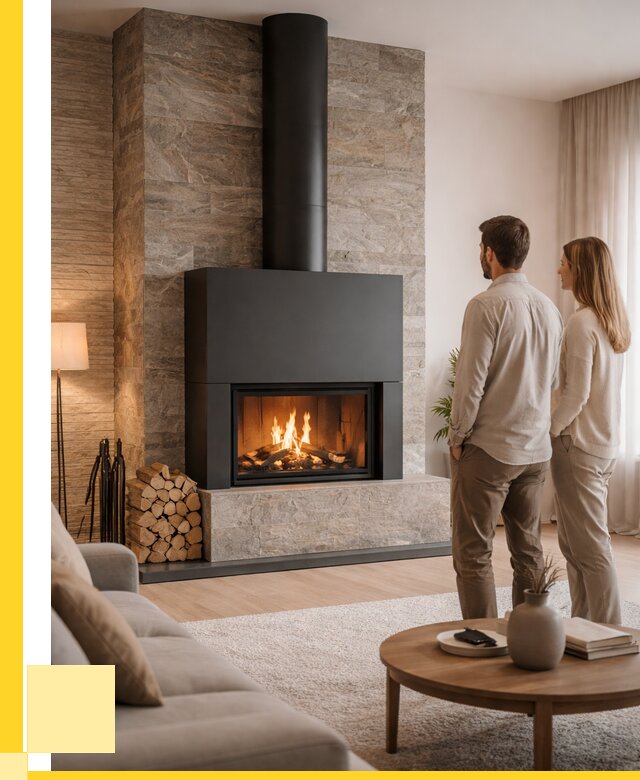 Закрытые камины под ключ в Устях-Куте от 123564 р., ЭриданУтк