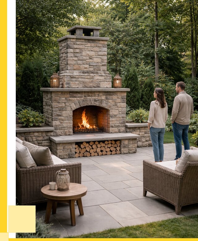 Уличные камины из кирпича в Устях-Куте от 154455 р. | ЭриданУтк