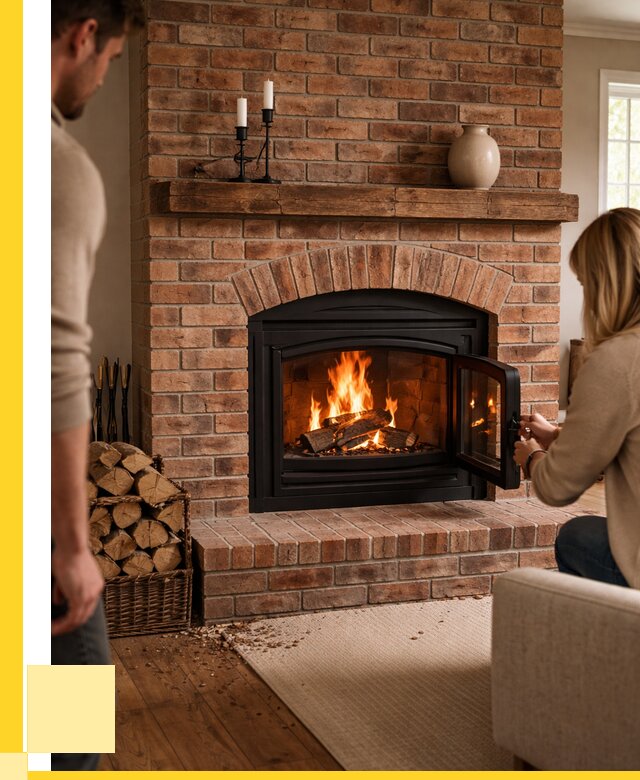 Кирпичные камины под ключ в Устях-Куте от 154455 р. | ЭриданУтк