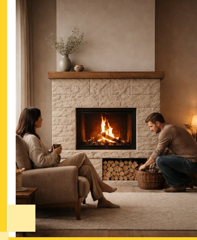 Камины для дома в Устях-Куте под ключ от 154455 р. | ЭриданУтк