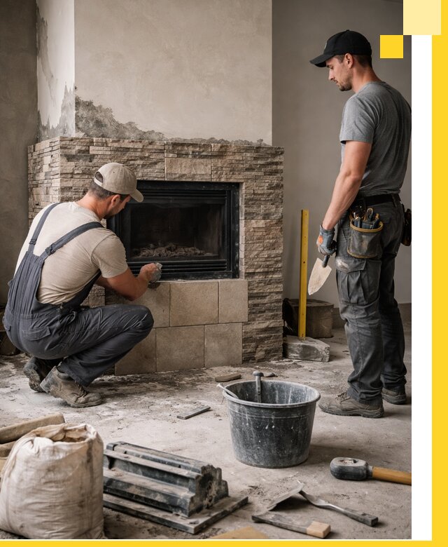 Камины под ключ в Устях-Куте: проект, изготовление и монтаж