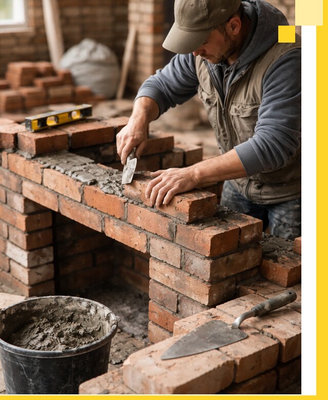 Кладка каминов под ключ в Устях-Куте профессиональная отделка и монтаж