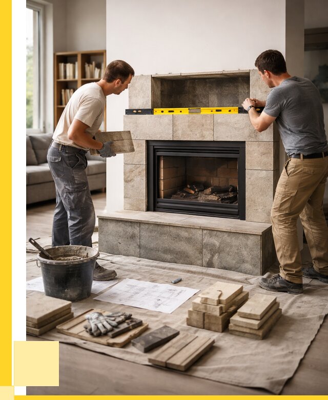 Монтаж каминов и установка в Устях-Куте от 46337 р. | ЭриданУтк