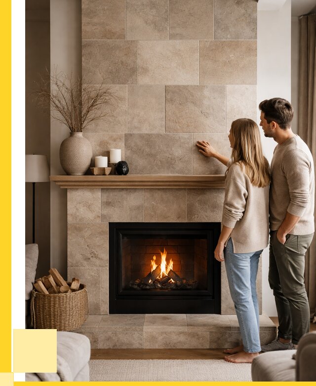 Облицовка каминов керамогранитом в Устях-Куте от 4634 р. | ЭриданУтк