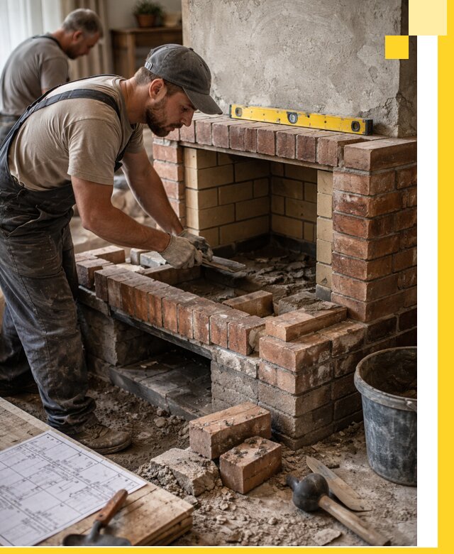 Изготовление и установка каминопечей под ключ в Устях-Куте