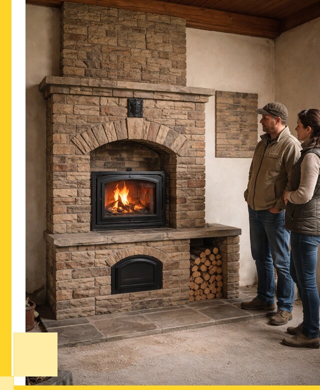 Кирпичная печь под ключ в Устях-Куте от 154455 р. | ЭриданУтк