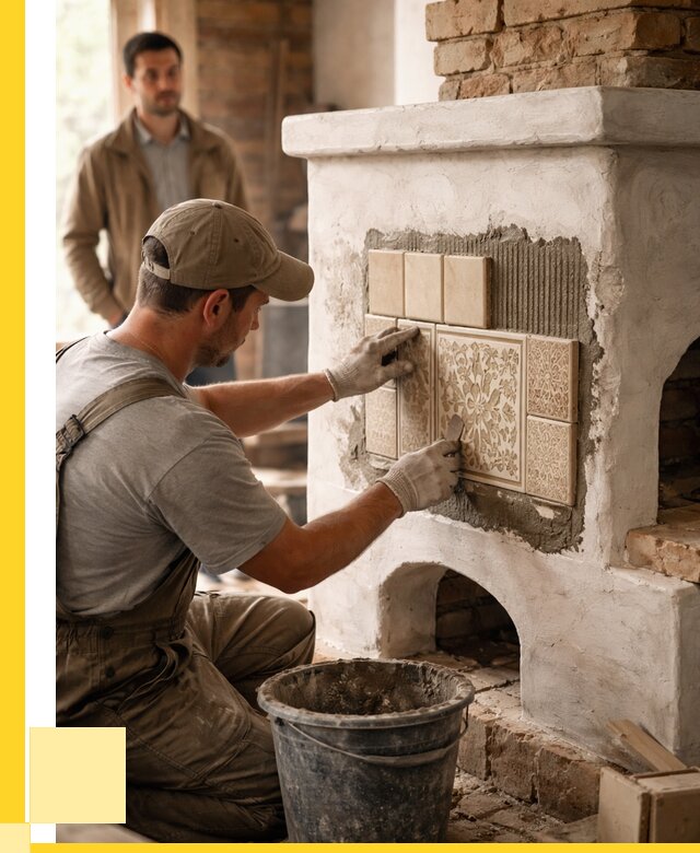 Отделка печей и банных печей в Устях-Куте от 36040 р. | ЭриданУтк