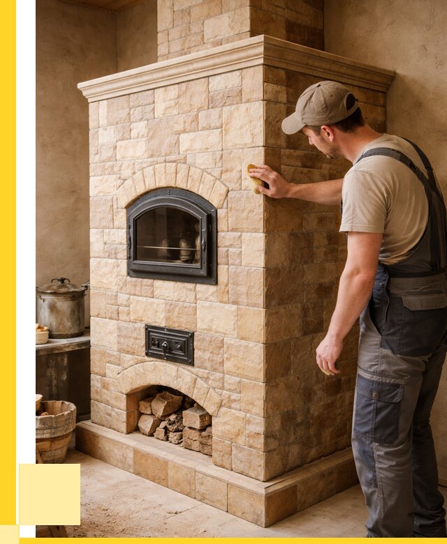 Облицовка печей в Устях-Куте от 4634 р. под ключ | ЭриданУтк