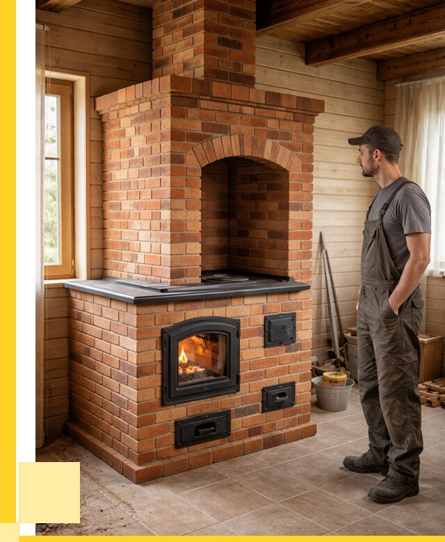 Кирпичные печи в Устях-Куте: купить от 154455 р. | ЭриданУтк