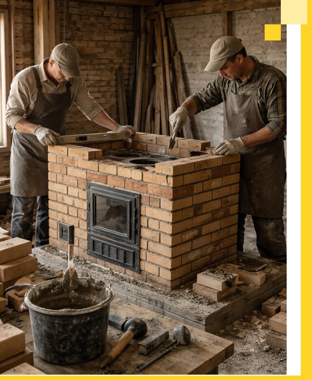 Изготовление и установка варочных печей под ключ в Устях-Куте