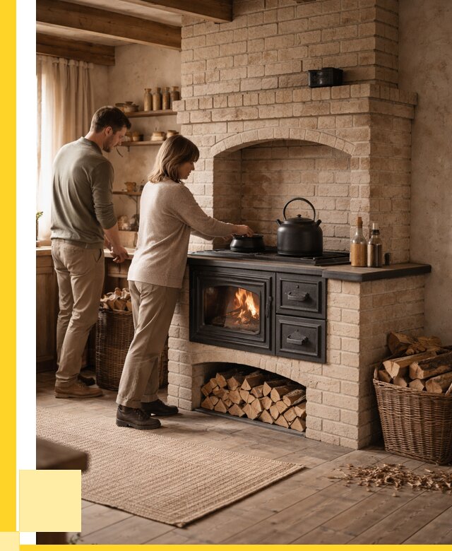 Печи с плитой в Устях-Куте от 46337 р. | ЭриданУтк — кирпичная печь