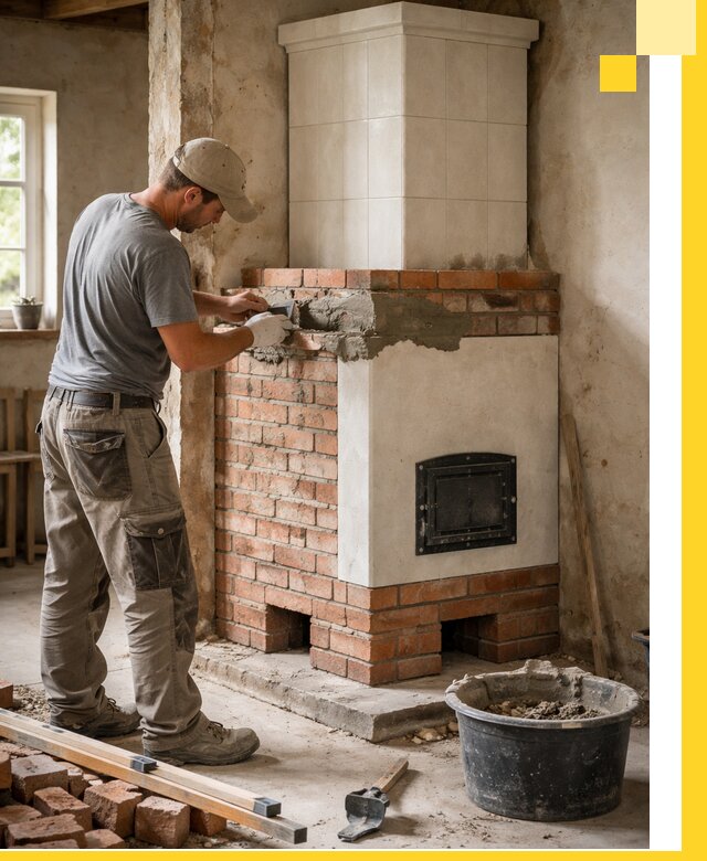 Изготовление и установка печей-голландок под ключ в Устях-Куте