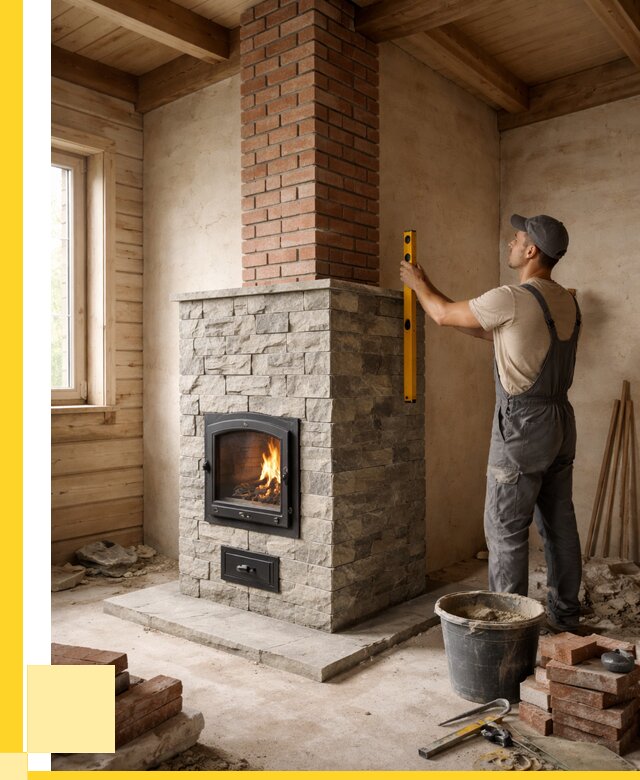 Печи и дымоходы под ключ в Устях-Куте от 46337 р., ЭриданУтк