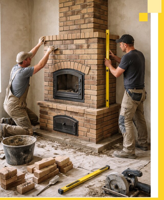 Продажа и установка печей и каминов для дома под ключ в Устях-Куте