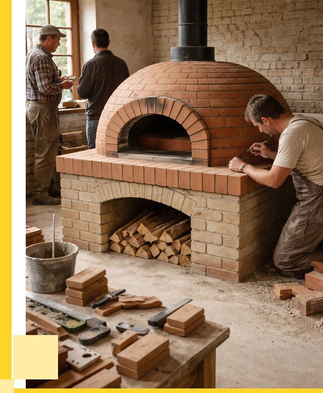 Помпейская печь дровяная для пиццы в Устях-Куте | ЭриданУтк от 205940 р.