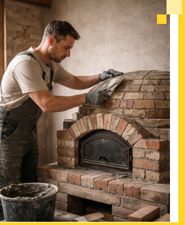 Изготовление и монтаж помпейских печей на заказ в Устях-Куте