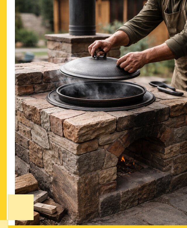 Печи для казана в Устях-Куте по цене от 18535 р. | ЭриданУтк