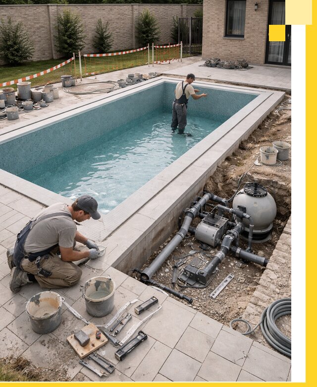 Строительство бассейнов под ключ в Устях-Куте: проекты и монтаж