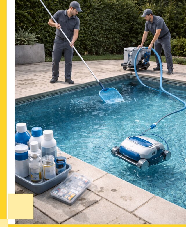 Чистка бассейнов в Устях-Куте роботами, от 4634 р. | ЭриданУтк