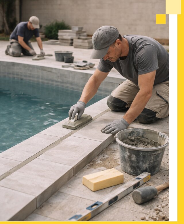 Отделка бассейнов в Устях-Куте: декоративная отделка и гидроизоляция