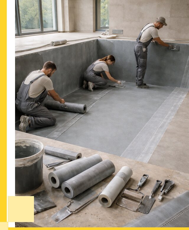 Гидроизоляция бассейнов в Устях-Куте от 2059 р., ЭриданУтк