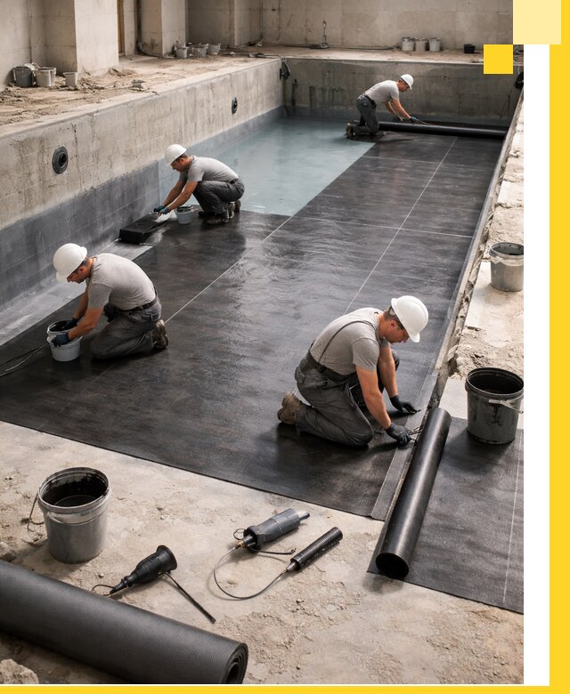 Профессиональная гидроизоляция бассейнов и чаш в Устях-Куте под ключ
