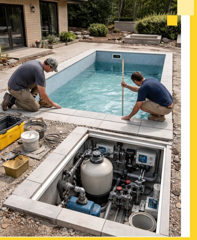 Строительство качественных домашних бассейнов под ключ в Устях-Куте