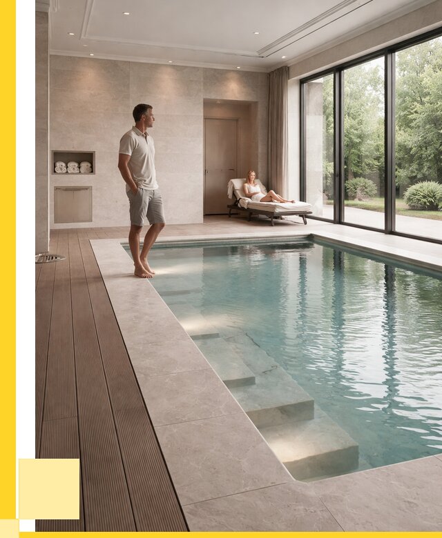 Бассейны в коттедже под ключ в Устях-Куте от 1235640 р. | ЭриданУтк