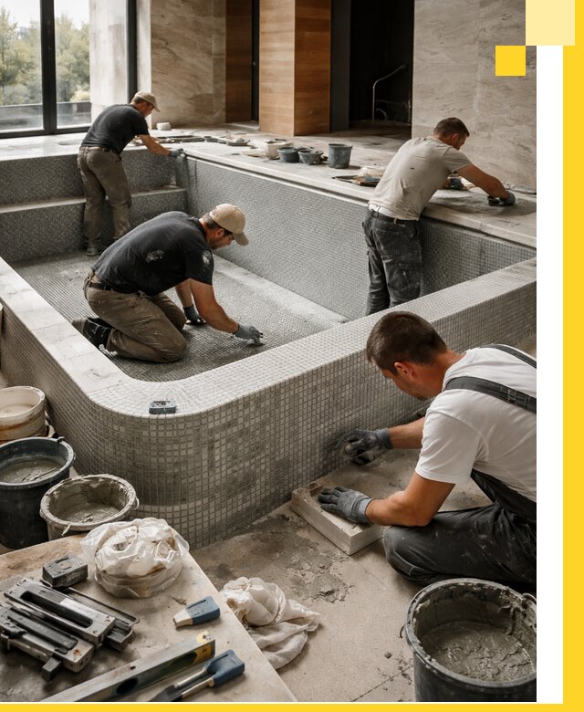 Строительство и установка СПА бассейнов под ключ в Устях-Куте