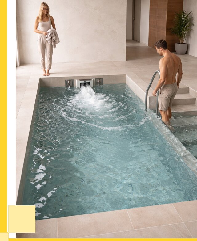 Бассейн с противотоком в Устях-Куте от 257425 р. | ЭриданУтк