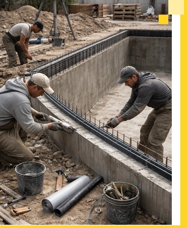 Качественный монтаж чаши бассейна в Устях-Куте под ключ с гарантией