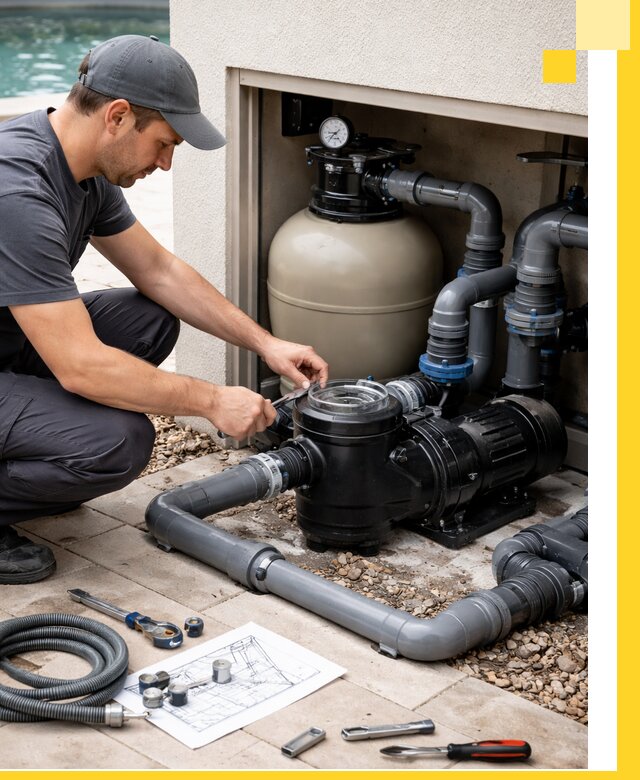 Поставка, монтаж и сервис насосов для бассейнов в Устях-Куте