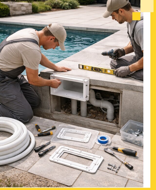 Поставка и установка скиммеров для бассейнов в Устях-Куте