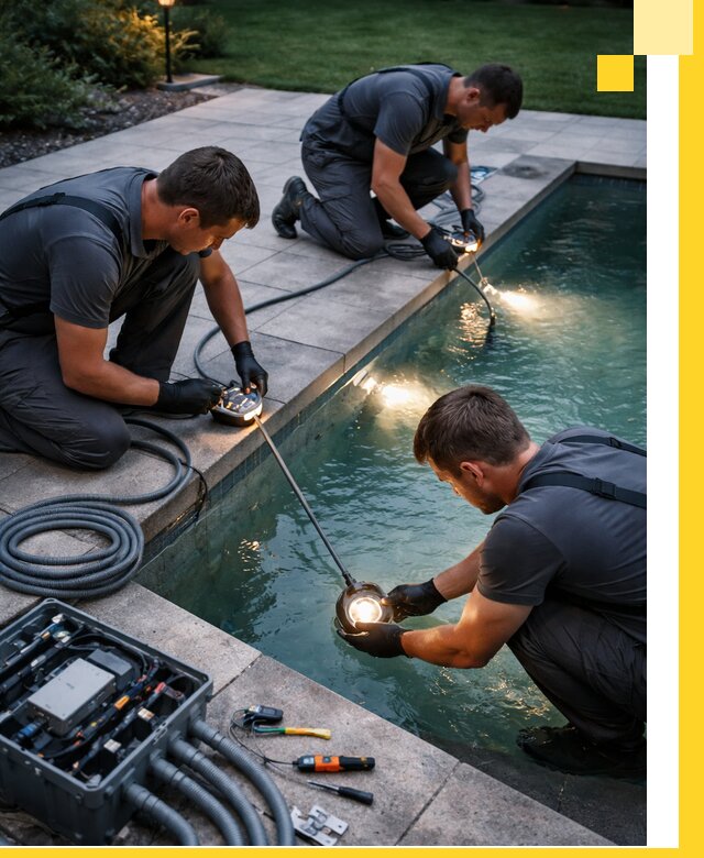 Профессиональное освещение бассейнов в Устях-Куте: дизайн и монтаж