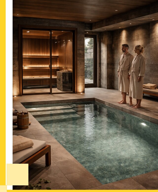 Сауна с большим бассейном в Устях-Куте от 1235640 р. ЭриданУтк