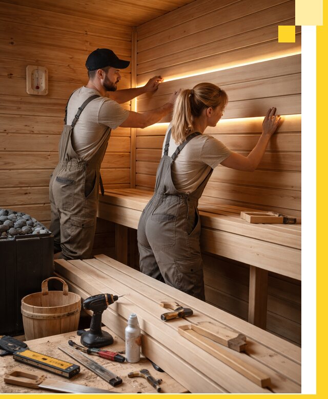 Дизайн саун и бань под ключ с индивидуальным проектом в Устях-Куте