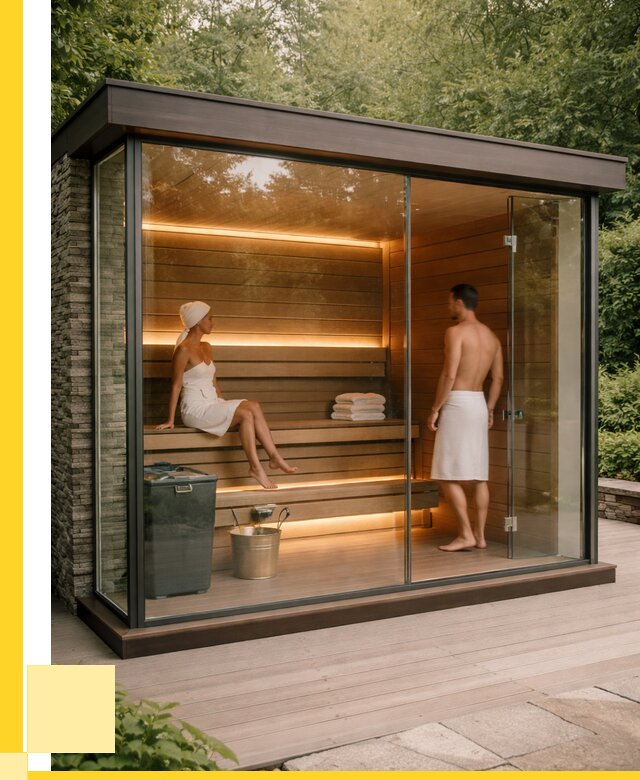 Сауна стеклянная и двери для сауны в Устях-Куте от 257425 р. | ЭриданУтк