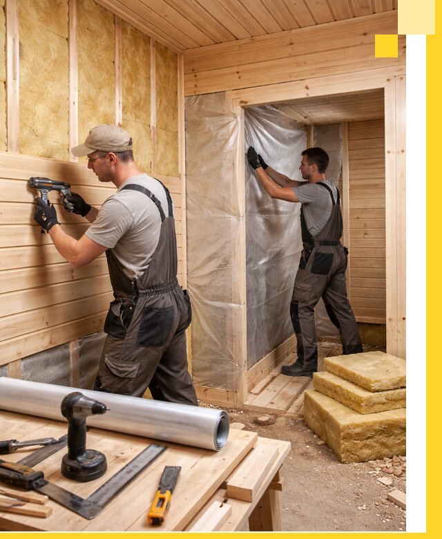 Бани под ключ в Устях-Куте с проектом и полным монтажом