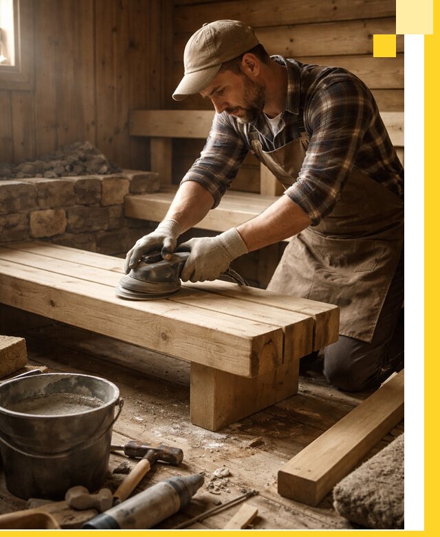 Ремонт бань под ключ в Устях-Куте с гарантией качества и сроков