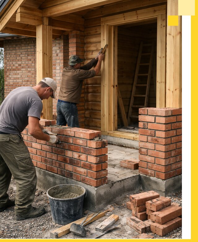 Строительство кирпичных бань под ключ в Устях-Куте с гарантией качества