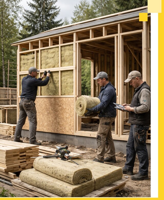 Проектирование и строительство каркасных бань в Устях-Куте под ключ