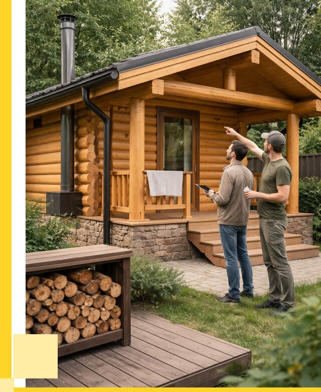 Бани для дачи под ключ в Устях-Куте от 257425 р. | ЭриданУтк