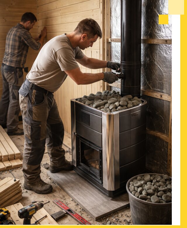 Проектирование и строительство парилок для бани в Устях-Куте под ключ