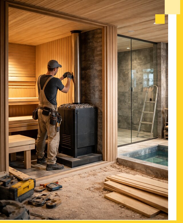 Полное строительство банных комплексов под ключ в Устях-Куте