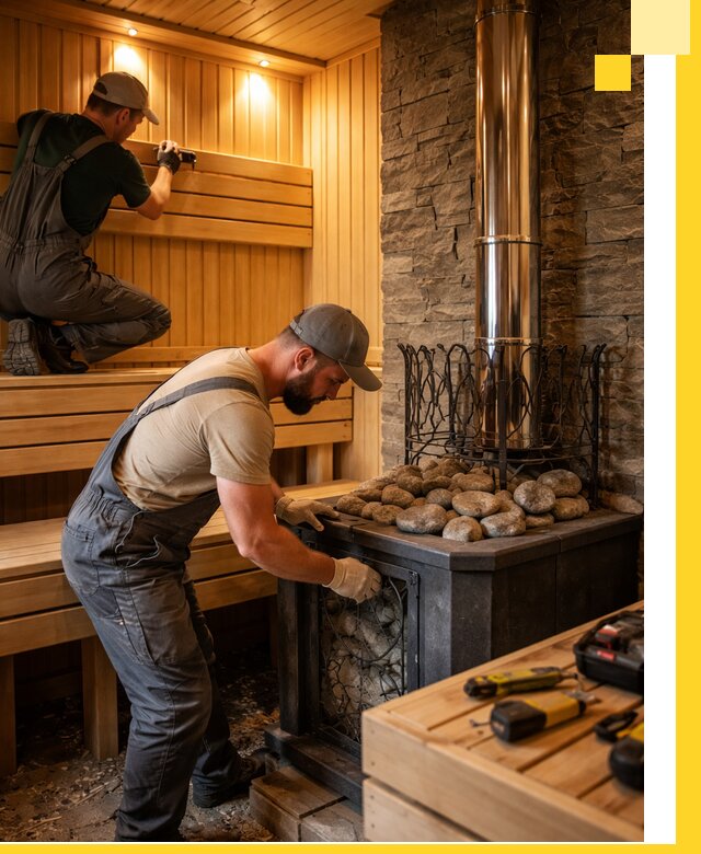 Комплексный дизайн бань, саун и зон отдыха в Устях-Куте