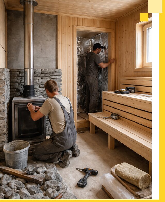 Строительство и изготовление бань под ключ в Устях-Куте